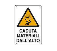 PIXLEMON Cartello polionda cm 60x40 Caduta Materiali DALL'ALTO