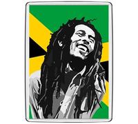 Pixly® Calamita da frigorifero con Bob Marley, grande, formato jumbo, rastafariano, souvenir novità per frigorifero
