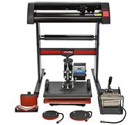 PixMax - Presse a Caldo per T-Shirt, Tazze, Cappellini e Piatti & Plotter da Taglio Vinile