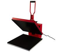 PixMax Stampa a Caldo per Il trasferimento Digitale a Sublimazione 50x50cm Display Touchscreen Pressione Regolabile Inchiostro Vinile 250°C Fai da Te Professionale 10 Fogli di Sublimazione in Omaggio