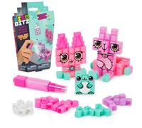 Pixobitz, Metallic Pack with 156 Exclusive Water Fuse Beads, Decos and Accessories, Makes 3D and 2D Creations without Heat, Arts and Crafts Kids’ Toys