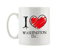 Pixxprint I Love Washington D.C. Fun - Tazza
