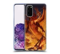 PIYA WANNACHAIWONG DRAGHI DEL FUOCO CUSTODIA COVER MORBIDA IN GEL PER SAMSUNG 1