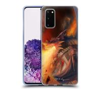 PIYA WANNACHAIWONG DRAGHI DEL FUOCO CUSTODIA COVER MORBIDA IN GEL PER SAMSUNG 1