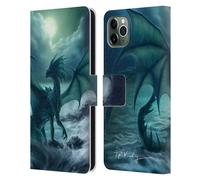 PIYA WANNACHAIWONG DRAGHI NERI CUSTODIA COVER A PORTAFOGLIO PER APPLE iPHONE