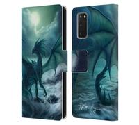 PIYA WANNACHAIWONG DRAGHI NERI CUSTODIA COVER PORTAFOGLIO IN PELLE PER SAMSUNG 1