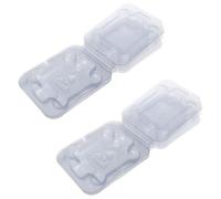 PIYANYO 10pcs Trasparente Universale Protezione CPU Scatola di Plastica Addensata Shell Vassoio Flip Top Container LGA1150 / 1151/1155/1156 i3 i5 i7 Intel CPU Protezione Cover