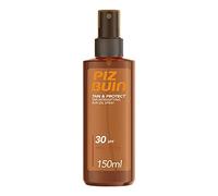 PIZ BUIN, Olio Solare Intensificatore dell’Abbronzatura, Tan & Protect, Protezione Alta 30SPF, Filtro Solare UVA/UVB, Assorbimento Rapido Non Grasso, 150ml