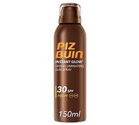 PIZ BUIN, Spray Illuminatore della Pelle, Instant Glow, 30 SPF, Protezione Alta, Assorbimento Rapido, Non Contiene Autoabbronzante, 150ml