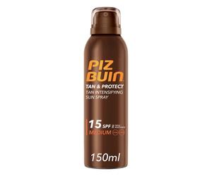 Piz Buin Tan & Protect Spray Abbronzante con Protezione SPF 15 150 ml