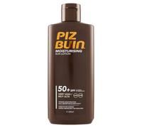 Piz Buin Moisturising - Latte Solare SPF50+ Filtro Solare UVA UVB, 200ml