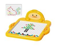 Pizarra Magnética Reutilizable Para Niños - 33,5x4,2x38,4 Cm Juego Educativo Reutilizable | Pizarra Infantil Con Imanes | Regalo Para Cumpleaños, Navidad, Niños Y Niñas