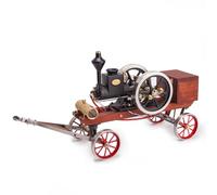 PizazzToy Kit motore Hit-and Miss HM-01 7cc motore a combustione orizzontale a 4 tempi in esecuzione, kit educativo scientifico per appassionati di tecnologia