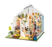 PizazzToy Puzzle 3D in legno per adulti, montaggio fai da te, puzzle in legno 3D, in miniatura, casetta di girasole, decorazione natalizia 2025, modello regalo
