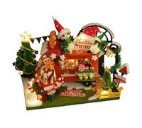 PizazzToy Puzzle 3D in legno, per adulti, montaggio fai da te, puzzle in legno 3D, set fai da te, decorazione natalizia 2025, modello regalo (90 pezzi)