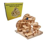 PizazzToy Puzzle in legno 3D SN113 modello con trasmissione meccanica, puzzle in legno per adulti, set di modellini meccanici per modellini fai da te, Natale 2025, decorazione regalo