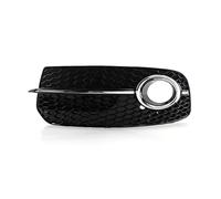 Pizgear 1 paio ABS paraurti anteriore fendinebbia griglia inferiore copertura griglia, for, Q5 2013 2014 2015 2016 griglie racing di ricambio sinistra destra Griglia fendinebbia anteriore(Black Left)