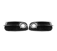 Pizgear 1 paio ABS paraurti anteriore fendinebbia griglia inferiore copertura griglia, for, Q5 2013 2014 2015 2016 griglie racing di ricambio sinistra destra Griglia fendinebbia anteriore(Black 1 Pai