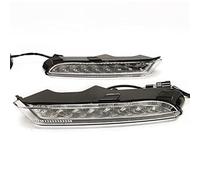 Pizgear 1 Paio di luci di Marcia Diurna a LED DRL con Luce di direzione Gialla, fendinebbia, for Scirocco, R Line 2015 2016 Gruppo fendinebbia per Auto