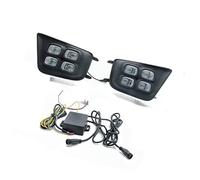 Pizgear 1 paio di luci di marcia diurna a LED for auto DRL, for Toyota, Tacoma 2012-2015, fendinebbia paraurti anteriore, indicatori di direzione con fendinebbia conducente Gruppo fendinebbia per auto