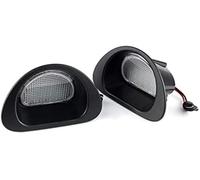 Pizgear 1 paio di luci targa posteriori for auto, accessori for luci di segnalazione, for Citroen, C1 MK I 2005-2013, for Peugeot, 107 2005-2014 luce per targa auto