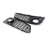 Pizgear 1 paio di maglie for griglia anteriore for auto, for, A4 B8 2008-2012 griglia a nido d'ape copertura fendinebbia 8KD807682 8KD807681 L Griglia fendinebbia anteriore