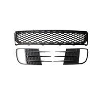 Pizgear 1 paio di paraurti anteriore inferiore for fendinebbia, griglia di ventilazione, custodia for griglia in rete, for Golf, 6 MK6 VI GTI GTD 2009-2013 Griglia fendinebbia anteriore(Black Center G