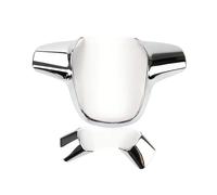 Pizgear 1 pz for Ford, for Focus 3 MK3 (2012-2014), for KUGA 2013-2015, accessori Car Styling Volante Trim Copertura Adesivo Decorazione Adesivo per volante(A Type Chrome 3pcs)