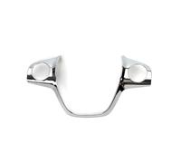 Pizgear 1 pz for Ford, for Focus 3 MK3 (2012-2014), for KUGA 2013-2015, accessori Car Styling Volante Trim Copertura Adesivo Decorazione Adesivo per volante(B Type Chrome)