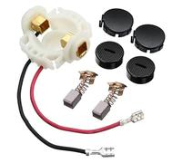 Pizgear 1 set Portaspazzole in carbone Spazzole in carbone, for Makita BGA450 BGA452 DGA452 BGD800 BGD801 BJS101 BJS160 BJS161 BGA402 DGA452REF Portaspazzole in carbone