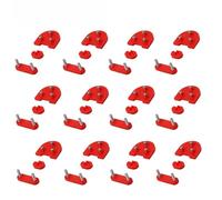 Pizgear 12PCS Ruote for Scooter Parte aggiornata Parafango Pad Supporto for Piede, for Xiaomi, Mijia M365/Pro/1S Accessori for Scooter elettrici Parafango per Skateboard(12pc-01)