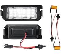 Pizgear 2 lampade a LED da 6000K for la luce della targa, for Kia, Soul Rio 3 Picanto, for Hyundai, I10 I20 Ioniq Veloster, for Genesis, Coupe Tiburon luce per targa auto