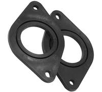 Pizgear 2 pezzi di anelli di montaggio for altoparlante tweeter for auto in ABS nero, for Toyota, for Subaru, for Lexus, accessori for auto Distanziatore per altoparlanti auto
