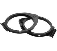 Pizgear 2 pezzi distanziatore for altoparlante, adattatore for distanziatore for altoparlante tweeter, for GMC Yukon 2007-2019 impermeabile, for 6,5#39;#39; ABS nero anteriore posteriore Distanziatore