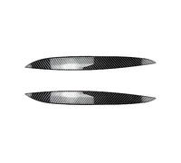Pizgear 2 pezzi faro auto sopracciglio palpebre copertura rivestimento adesivo accattivante, for la messa a punto, for Golf 4 Mk4 R32 TDI TSI FSI 1997-2006 Adesivo per fari oscurati(Carbon Look)