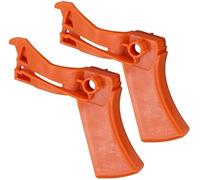 Pizgear 2 pezzi grilletto acceleratore, for STIHL, FS85 FS80 FS75 FS90 FS90R FR350 FR450 FC75 FC85 FS100 FS120 FS130 FS200 FS250 HT70 decespugliatore tagliabordi Grilletto acceleratore per tosaerba