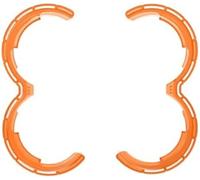 Pizgear 2 Propeller Guard Protector, Anti-collisione Prop Bumper Ring TPU Copertura protettiva Manicotto compatibile, for DJI, 2 accessori for droni (nero) Protezione elica per droni(Orange)