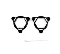 Pizgear 22 MILLIMETRI, for CBR600RR CBR1000RR CBR 600RR 1000RR CB1000R Moto millimetri CNC In Alluminio Forcella Ammortizzata Precarico Della Regolatore di precarico forcella per moto(Schwarz)