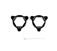 Pizgear 22MM, for, for FZ6, for, for FZ6R 2009 2010 Moto 22mm Regolatori precarico forcella ammortizzata in alluminio CNC Regolatore di precarico forcella per moto(Schwarz)