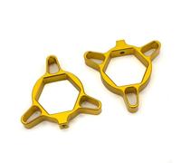 Pizgear 22MM, for Suzuki, for GSXR600 GSXR750 GSX-R GSXR 600 750 K4 K5 2004-2005 Regolatore precarico forcella ammortizzata for moto Regolatore di precarico forcella per moto(22mm Gold)
