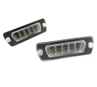 Pizgear 2x LED Luce Targa Bianco Canbus, for 02-07 4200 GT Coupe Spyder M138 07-19 GranTurismo I GranCabrio M145 Luce targa posteriore
