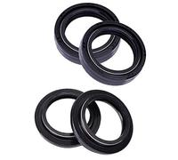 Pizgear 35x47x10.5 Anteriore, forcella Ammortizzatore di sospensione Paraolio Parapolvere, for Aprilia, ATLANTIC EU3 125 ETX125 ETX 125 SCARABEO 125 ROTAX Parapolvere per paraolio forcella moto(2x oil