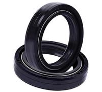 Pizgear 35x47x10.5 Anteriore, forcella Ammortizzatore Paraolio Parapolvere, for GUZZI, 750 SPORT V7 CAFE' CLASSIC 750 850 LE MANS IIIIII Parapolvere per paraolio forcella moto(BLACK 2x oil seal)
