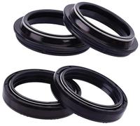 Pizgear 43x55x9.5/10.5 Anteriore, forcella Ammortizzatore di sospensione Paraolio Parapolvere, for, XTZ660 TENERE XTZ 660 FZS1000, for, FZS 1000 Parapolvere per paraolio forcella moto(2pcs seal 2pc