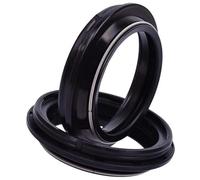 Pizgear 43x55x9.5/10.5 Anteriore, forcella Ammortizzatore di sospensione Paraolio Parapolvere, MT10 MT10 MT 10 2016 2017 FZ1NA FZ1NA FZ 1NA Parapolvere per paraolio forcella moto(2pc dust cover)