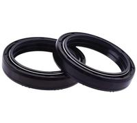 Pizgear 43x55x9.5/10.5 Anteriore, forcella Ammortizzatore di sospensione Paraolio Parapolvere, MT125 MT125 MT 125 20162017 YZ125 LC YZ 125 Parapolvere per paraolio forcella moto(2pcs oil seal)