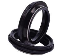 Pizgear 43x55x9,5/10,5 Anteriore, forcella Ammortizzatore di sospensione Paraolio Parapolvere, SKI TL1000S TL1000 TL1000R TL 1000 INTRUDER M 1600 Parapolvere per paraolio forcella moto(2pc dust cover)