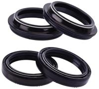 Pizgear 43x55x9.5/10.5 Anteriore, forcella Ammortizzatore paraolio Parapolvere, for VICTORY, for Polaris, CORY NESS CROSS COUNTRY 1731 20112012 Parapolvere per paraolio forcella moto(2pcs seal 2pc cov