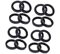 Pizgear 45x57x11 Anteriore, forcella Ammortizzatore di sospensione Paraolio Parapolvere, for Triumph, SPEED TRIPLE 955i 955 i SPEED TRIPLE 1050 19982006 Parapolvere per paraolio forcella moto(8xOil se