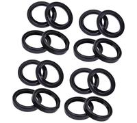 Pizgear 45x57x11 Anteriore, forcella Ammortizzatore di sospensione Paraolio Parapolvere, VN1700 VOYAGER CUSTOM VN 1700 20112013 920490118 Parapolvere per paraolio forcella moto(8xOil seal 8xcover)